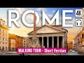 Rome 4K Walking Tour - With Captions - [Immersive sound - 4K/60fps]