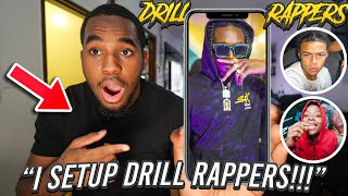 I Lined Drill Rappers With They Opps And This Happened... *Plot Twist*