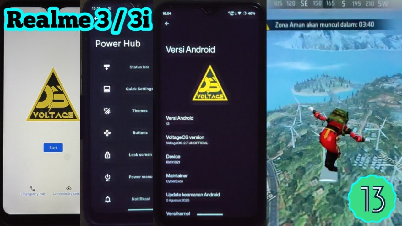 VoltageOS 2.7 di Realme 3 / 3i || Install dan review custom rom di ...