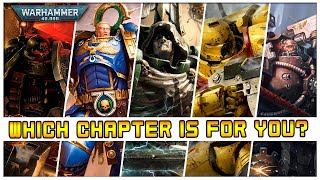 1 Hour of Space Marine Propaganda  Choosing your Space Marine chapter!