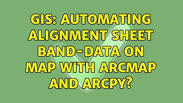 GIS: Automating alignment sheet band-data on map with ArcMap and ArcPy?