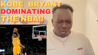 Kobe Bryant DOMINATING The NBA REACTION