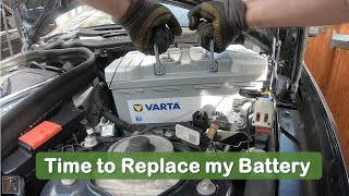 Replacing a Dodgy Old Battery in my Mercedes by DIY Dick 71 views 2 years ago 5 minutes, 33 seconds