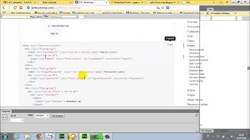 Bootstrap Horizontal Form