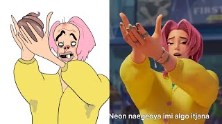 Soda Pop - Kpop Demon Hunters Funny Drawing Meme Part 2|Limdan