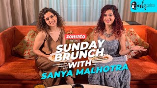 Sunday Brunch With Zomato Ft. Sanya Malhotra & Kamiya Jani | Curly Tales