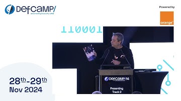Opening Speech at DefCamp 2024