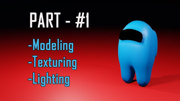 Among Us Game Character Modeling and Animation Part -#1 | SJ 3D Studios | Blender 2.91