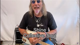 Shine Collective Soul Easy Beginner Lesson For 3 String Cigar Box Guitars Only 3 One Finger Chords