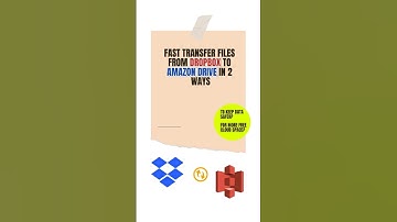 Transfer Files from Dropbox to Amazon Cloud in The Best Way #multcloud #cloudstorage #cloudtransfer