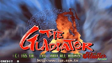 THE GLADIATOR - PLAYTHROUGH - FULL GAMEPLAY - LONGPLAY -ARCADE GAME - MÜLLER ARCADE