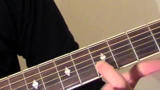 A Guitar Chord A Major Chord Guitar Lesson