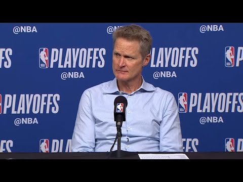 Warriors Post-Game: Coach Steve Kerr - YouTube