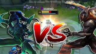 Master Yi Q Interaction with Vayne E - League of Legends