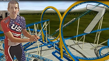 No Limits 2 [E7] - Dopple Looping Roller Coaster POV