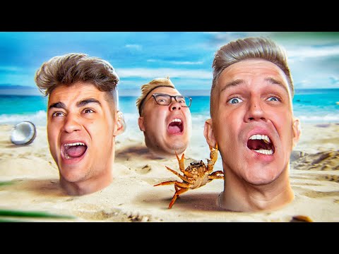 КТО ПОСЛЕДНИЙ ВЫЛЕЗЕТ ИЗ ПЕСКА ЧТОБЫ ВЫЖИТЬ! 2 серия из 3