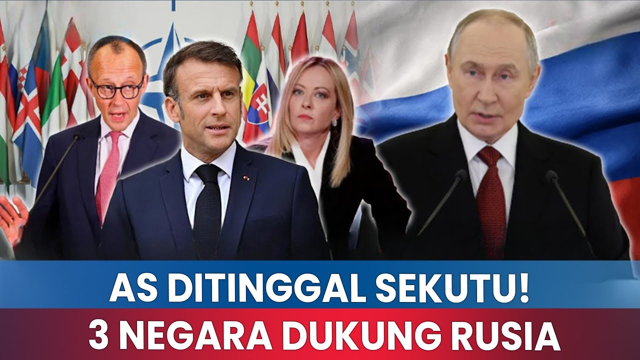 🟠AS Ditinggal Sekutu! 3 Negara NATO Dukung Dialog Rusia, Ambisi Trump Kuasai Greenland Jadi Bumerang
