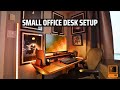 Small office desk setup 2024  ideas for your workspace