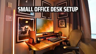 Small Office Desk Setup 2024  Ideas For Your Workspace!