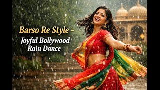 Barso Re Style Joyful Bollywood Rain Dance