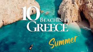 10 Most Beautiful Places to Visit in Greece 4k 🇬🇷 | Summer Destinations in Europe