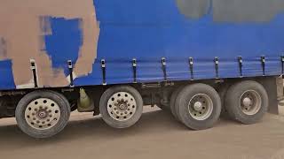 2007 Sterling LT9500 6x4 Quad/A Curtain Side Box Truck