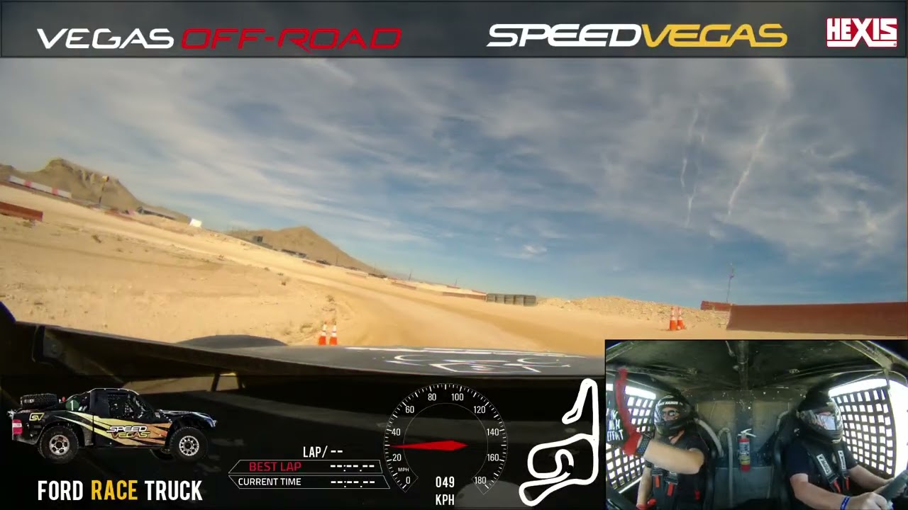 SpeedVEGAS Off Road Track - Truck 3 with Instructor Nick