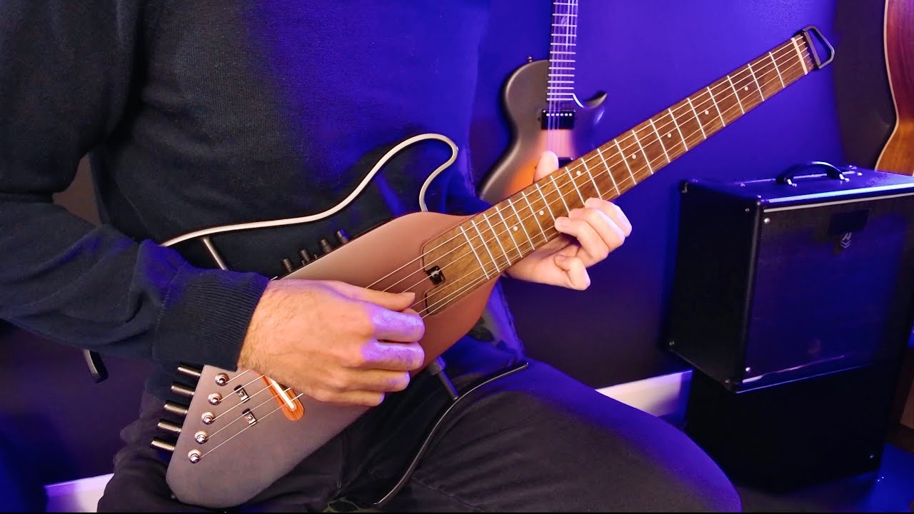 This Tiny Guitar Has An Incredibly BEAUTIFUL Sound - Donner Hush-I