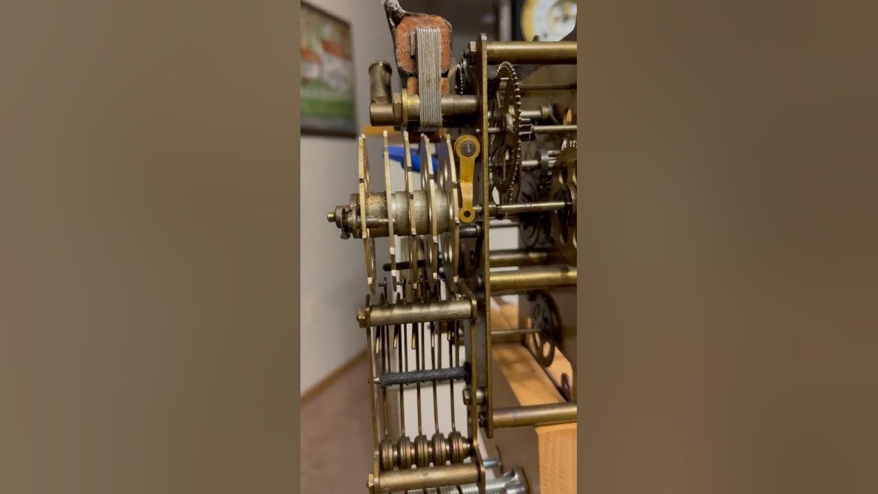 Sessions Westminster electric clock chime drum operation YouTube