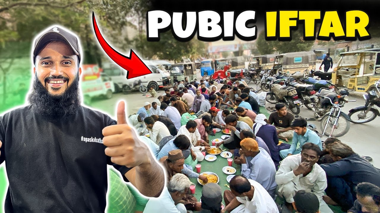 Public Iftar in korangi Karachi 😍 Unexpected crowd | Fahad Bhai Official
