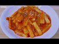 [SUB]떡볶이 만들기 :: 맛있는 떡볶이 :: 황금 레시피 :: 간편요리 :: Spicy Rice Cake :: Spicy tteokbokki :: 14끼