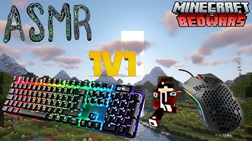 🔥 ASMR Keyboard & Mouse Sounds 🎧 | Minecraft Pocket Edition Nether Games Gameplay (No Talking)