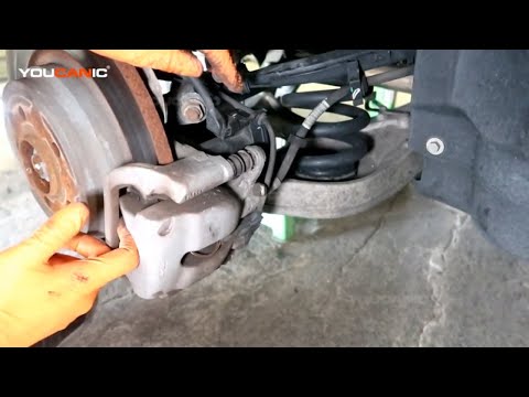 2011-2019 Mercedes-Benz ML GLE Rear Brake Pads & Rotor Replacement 2011-2019 Mercedes-Benz ML GLE Rear Brake Pads & Rotor Replacement