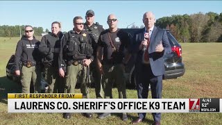 First Responder Friday: Laurens Co. Sheriff's Office K9 Team