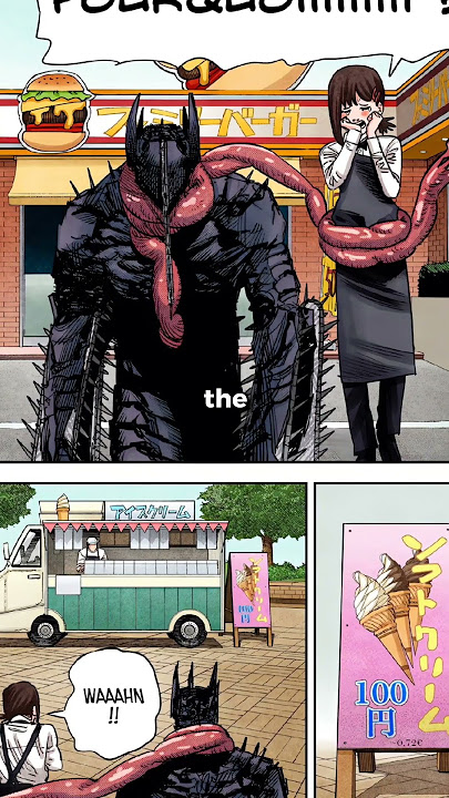 Denji forced Kobeni to do this in