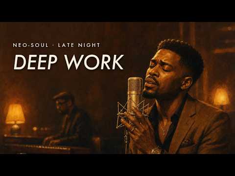 Deep Work 🌙 Smooth Neo-Soul & R&B | Focus, Study & Late Night Work