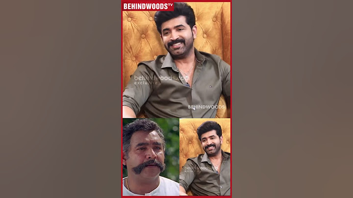 Arun Vijay Imitates Vijayakumar 😍'அந்த Body Language செம ' Throwback