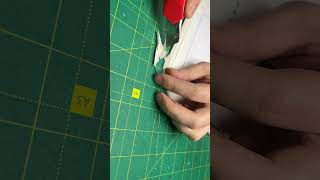 Вырезание детали рюкзака | Cutting out the backpack part
