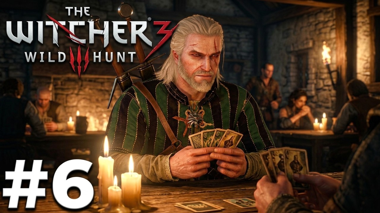 The Witcher 3 Remastered Part 6 - GWENT with the Baron & Finding Tamara