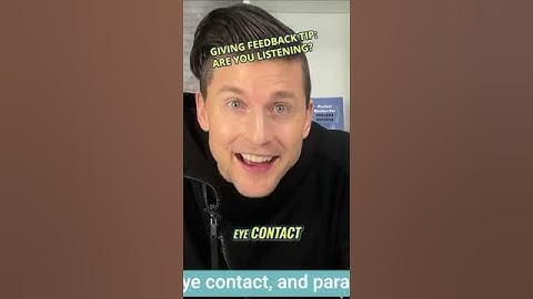 Mastering Constructive Feedback: Listen First, Speak Later