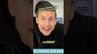 Mastering Constructive Feedback: Listen First, Speak Later