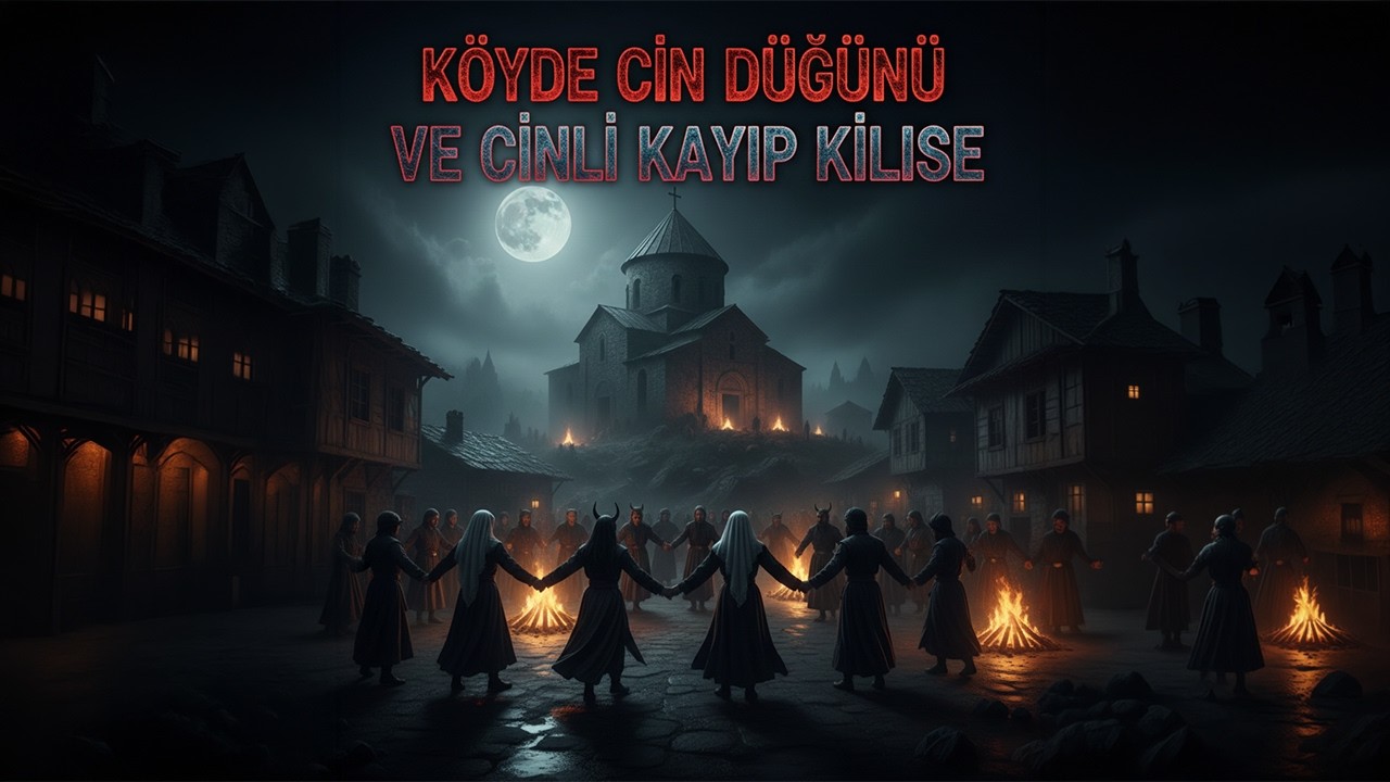 Köyde Cin Düğünü ve Cinli Kayıp Kilise Vakası | Korku Hikayeleri İtiraf Hikayeleri Cinli Köy