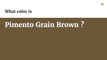 Pimento Grain Brown color #6c5738 hex color - Brown color - Cool color 6c5738