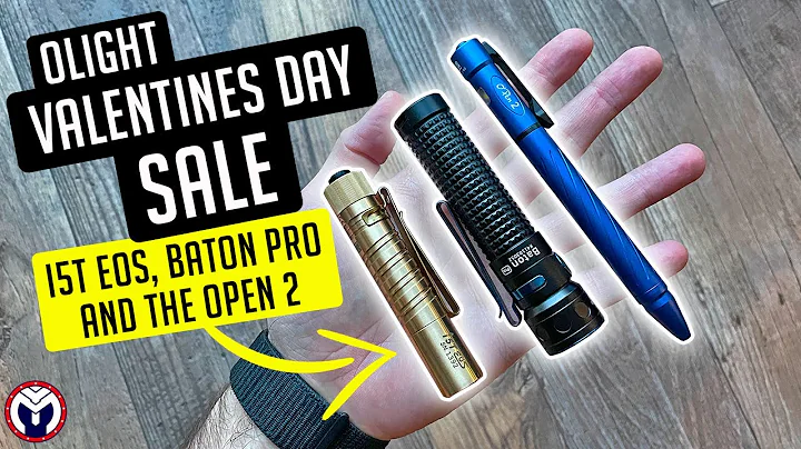 Olight Valentines Day Sale | i5T EOS, Baton Pro, O'Pen 2