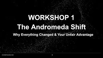 Andromeda Workshop #1: Ecosystem Foundation