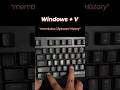 Fungsi Windows + V
