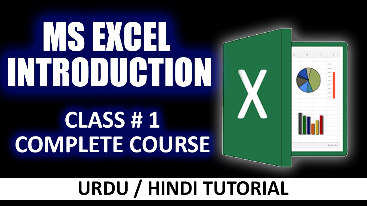Ms Excel Introduction | Ms Excel Basic Tools hindi Urdu - YouTube