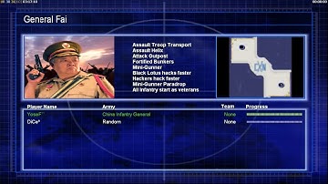 1v1 CXN With - DiCe^ - C&C Generals Zero Hour