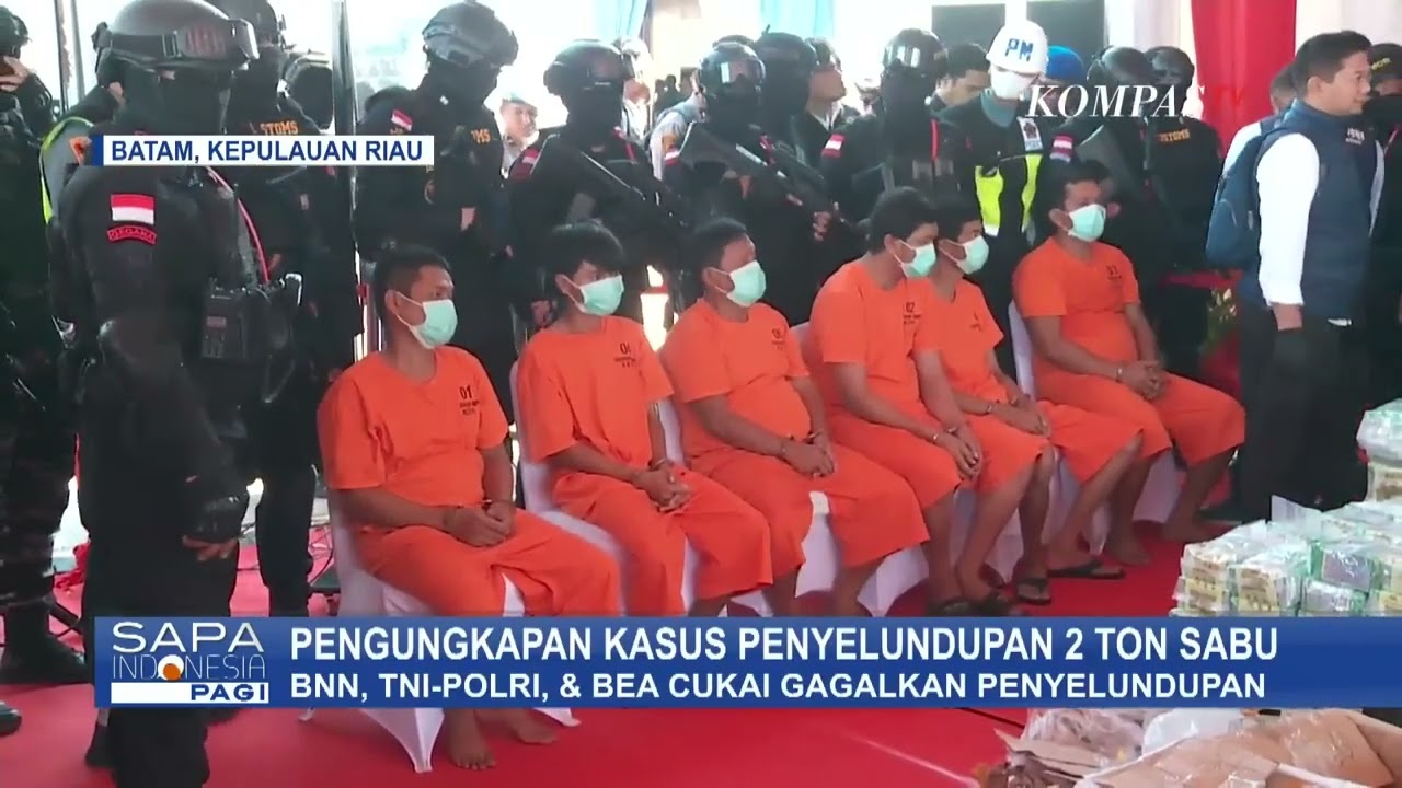 Begini Penampakan 2 Ton Sabu di Kepri, BNN： Operasi Ini Terbesar Sepanjang Sejarah Indonesia