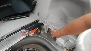 How to remove battery. 2011 Toyota prius
